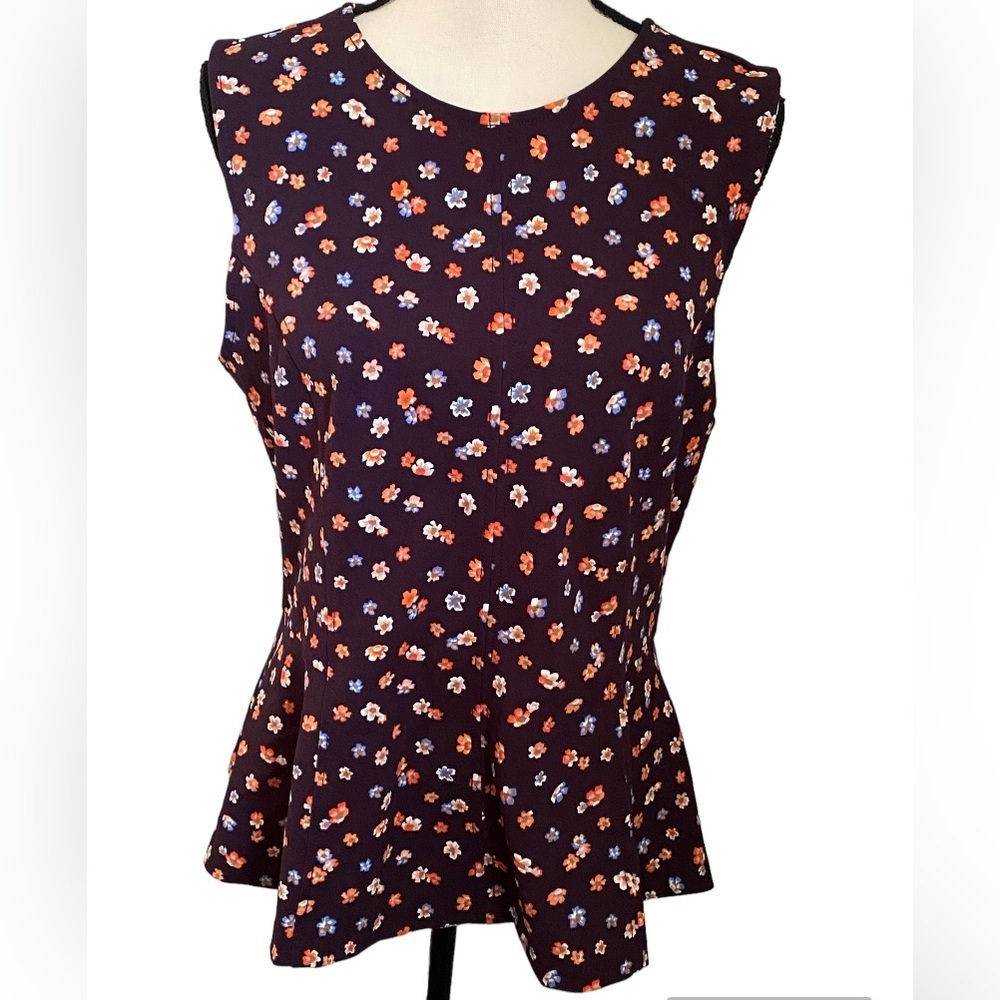 Banana Republic size 14 fit& flare floral top